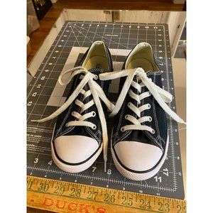 Converse Chuck Taylor All Star Low Top Black Canvas Size Women’s 10